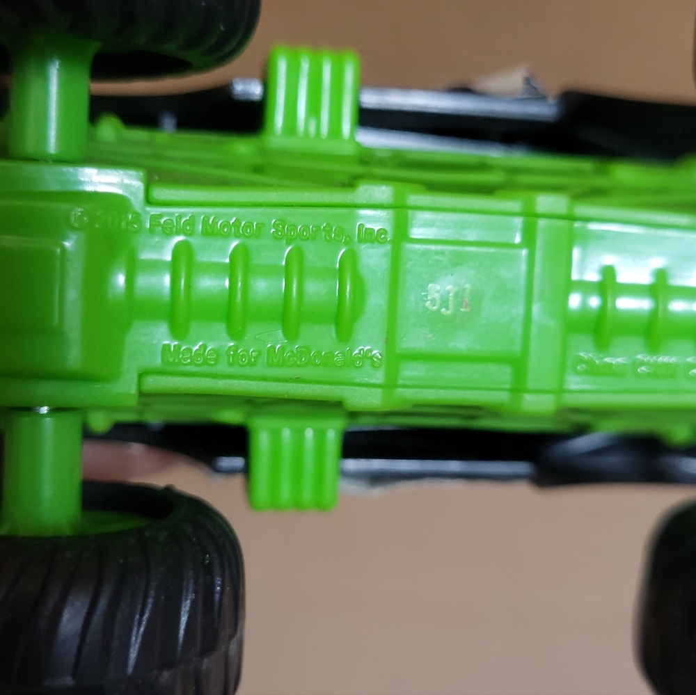 Mcdonald's 2015 Grave Digger Monster Jam Truck Happy Meal Toy - Picture 6 of 6